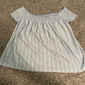 American eagle off the shoulder top size S